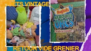 🌞🌞RETOUR VIDE GRENIER :JOUETS VINTAGE 🌞🌞#videgrenier #jouets #vintage
