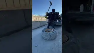 Oh No! The Tire! It’s Scrap!   
