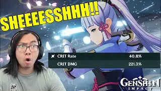 BEST AYAKA BUILD!! LETS GOOOO!! [Genshin Impact]