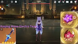 Lvl 90 Keqing Mono Electro Team vs Lvl 90 Childe | Genshin Impact
