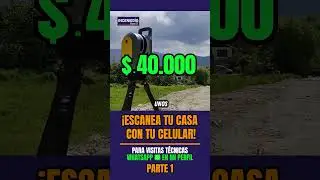 📱🏠¿Sabías que puedes hacer un escáner 3D de tu casa con tu celular?✨ PARTE 1  