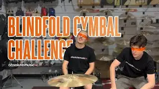 Blindfolded Cymbal Challenge - Crash & Ride (Dream, Zildjian, Paiste & Stagg)