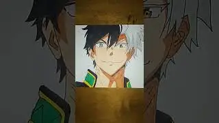 если что это тени #drawing #ветролом #клокмен #anime #windbreaker #animeedit #edit #harukasakura