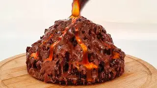 The volcano cake everyone is talking about. Simple and Tasty!