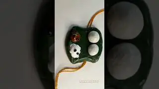 Clay Rakhi Making #Foodrakhi #Clayrakhi #Rakhimaking #ytshorts #diy