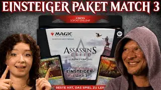 MTG Assassin's Creed Einsteiger Paket Tutorial Match 3 deutsch | Magic spielen lernen | Trader 2024
