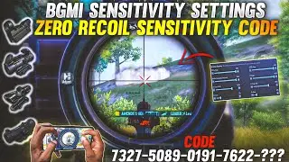 NEW UPDATE 3.6 !!🔥BEST SENSITIVITY CODE+CONTROL SETTINGS BGMI/PUBG MOBILE | BGMI AFTER UPDATE 3.6
