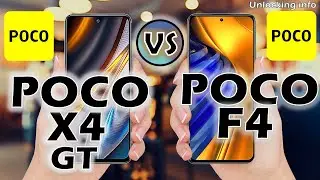 Poco x4 GT Vs Poco f4 5G