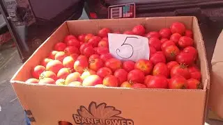 Ціни на Ринку у Львові 18 Серпня. Товару багато
