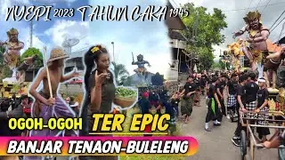 pawai ogoh ogoh 2023 | ogoh-ogoh Durakala Banjar Tenaon Buleleng