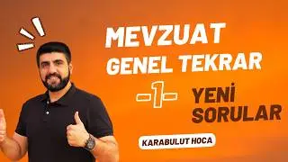 EKYS 2026 MEVZUAT GENEL TEKRAR KAMPI-1 | ÖSYM TARZI SORU ANALİZLİ
