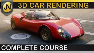 CGI Course: PHOTOREAL CAR RENDERING | Teaser
