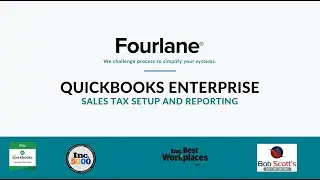 Sales Tax Setup and Reporting - Learn QuickBooks Enterprise