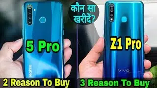 Realme 5 Pro vs Vivo Z1 Pro - Full Comparison,Camera,Performance,Battery,Price ।। Who is Best Pro?