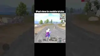 bgmi Pubg Mobile iPad view in mobile tricks #shorts #tipsandtricks