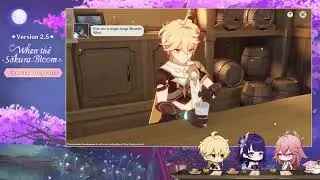 A new kind of event (Bartender Event) released in Genshin Impact 2.5! (Drink A-Dreaming)