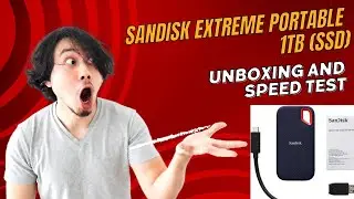 SanDisk Extreme Portable 1 TB (SSD) | Unboxing and Speed Test | Hindi #ssd #sandisk  #macbookairm2