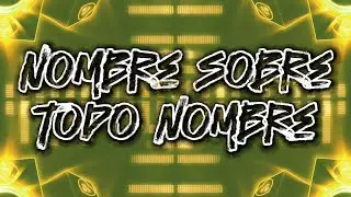 Chucho VCJ - Nombre sobre todo nombre (Vídeo de letras) [Álbum: Jesús Es EP]@ChuchoVCJ