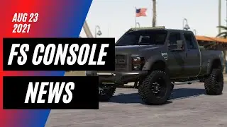 FS CONSOLE NEWS! F350 Update, FS22 New Brand, Plus New Mods | Farming Simulator 19
