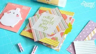 Carta con bolsillos :3 [Scrapbook] - FÁCIL