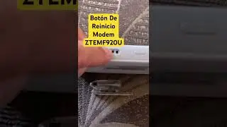 Modem ZTE MF920U Botón De Reset