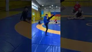 Тренировки юниорской Сборной России под руководством Сэнсея Никиты Томчука. Зимняя школа РНФКК 2024.