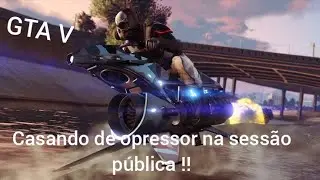 Fazendo zona em sessão pública GTA V