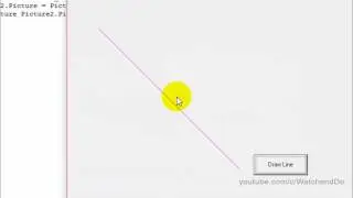 8. Visual Basic 6.0  in Urdu -  How to Draw Line or Rectangle with  Line Method.