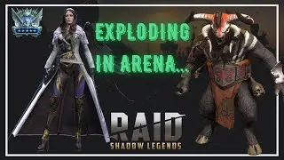 Poison Exploding The Arena... Ft. Zavia ...... | RAID SHADOW LEGENDS