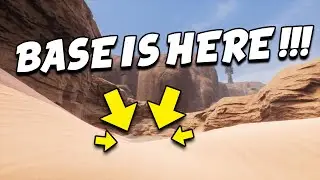 Is it underground? Or camouflage? How ? An Interesting Base | CONAN EXILES