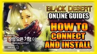 Black Desert Online Tips and Guides - How to Connect and Install