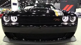 Black Monster !!! 2023 Dodge Challenger 392 HEMI Orange