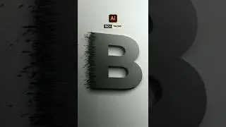 Logo design illustrator | Mezzotint effect