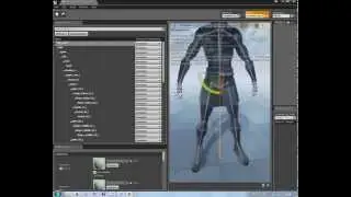 Blender UE4 Character Rig Option 01a