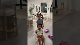 Dad catches daughter tying little sister to a chair because of this 