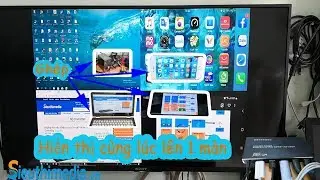 Ghép tín hiệu HDMI lên cùng 1 màn hình #gheptinhieuhdmi