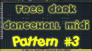 Free Midi #3 | Dark Dancehall Melody | 100bpm | A Minor | TrackStar Media Group