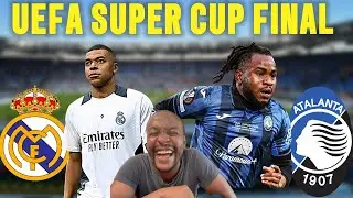 🚨  Real Madrid vs Atalanta LIVE CHILL ALONG | UEFA SUPER CUP FINAL 🚨