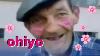 Ohio old man, anime meme, cute ohyio 😂