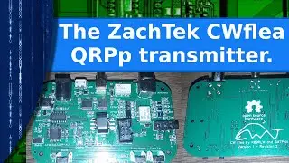 Ham Radio - The ZachTek CWflea QRPp 3 band transmitter