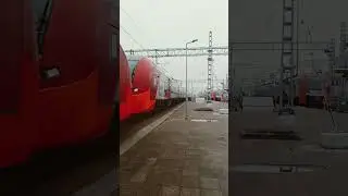 Ласточка ЭС2Г-103 с ЭС2Г-137 проследуют вокзал Тверь!