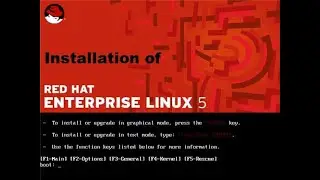 How to Install Linux Server RedHat 5 on Vmware live training Video.