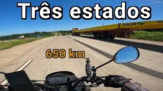 EP-66 TRÊS ESTADOS PERCORRIDOS EM UM DIA COM A POP 110 [ 650 KM]