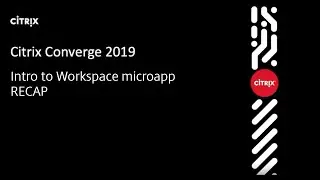 Intro to Workspace microapp RECAP