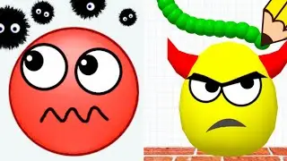 Draw To Smash vs Hide Balls / Satisfying All Levels Gameplay, New Update