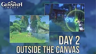 Kamera Event Photo 3 and 4 (Outside the Canvas) - Genshin Impact
