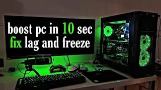 fix freeze and lag in 10 sec | boost pc performance | increase pc speed 