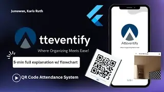 MOBILE APPLICATION | QR CODE ATTENDANCE SYSTEM | Flutter 2024
