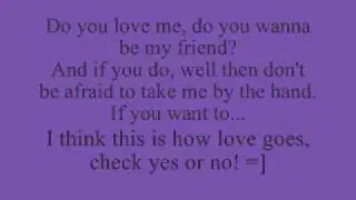 Check yes or no (George Strait) lyrics