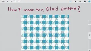Creating a Plaid Pattern in Procreate - ArtSense Studios